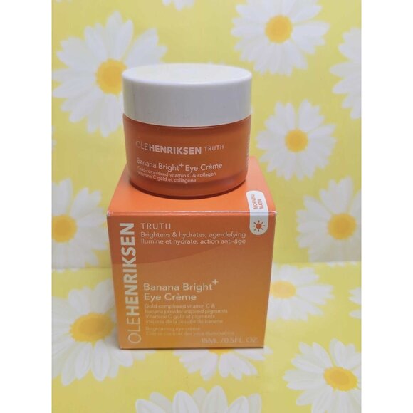 OLE HENRIKSEN Banana Bright Eye Cream FULL SIZE IN BOX  OLEHENRIKSEN CREME - Picture 1 of 7